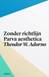 [Adorno 2012, ] Parva aesthetica